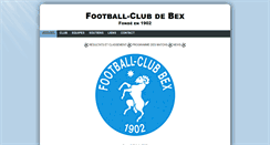 Desktop Screenshot of fc-bex.ch